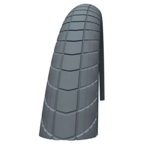 Pneumatiques Pour Cycles 26x2.00 Schwalbe BIG APPLE HS430 - GRIS - K-Guard - TwinSkin - Flanc Reflex - ETRTO 50-559