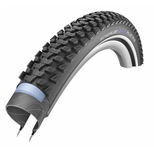 Pneumatiques Pour Cycles 26x2.25 Pneu Schwalbe MARATHON PLUS MTB - HS468 - ETRTO 57-559 - SmartGuard - Tringle Rigide – Image 2